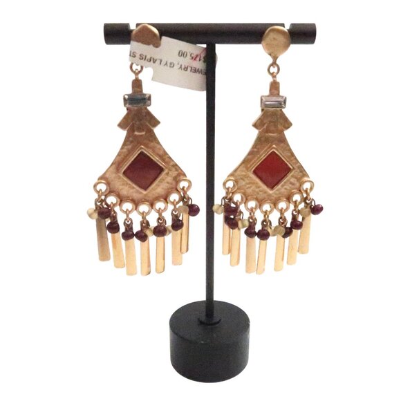 GERARD YOSCA Chandelier drop earrings NWT - Picture 2 of 8